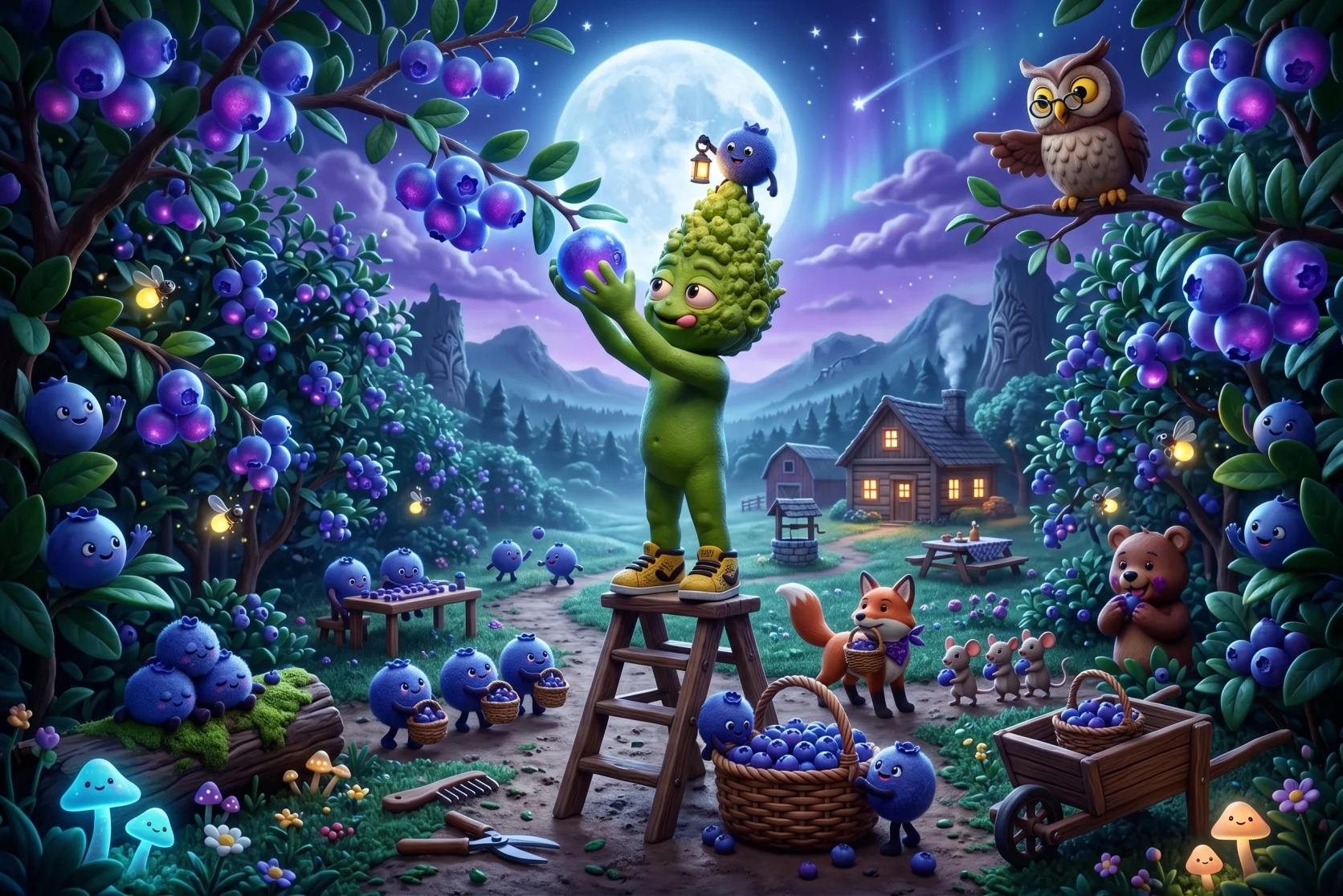 Fleur de CBD Blueberry : la variété fruitée au goût de myrtille