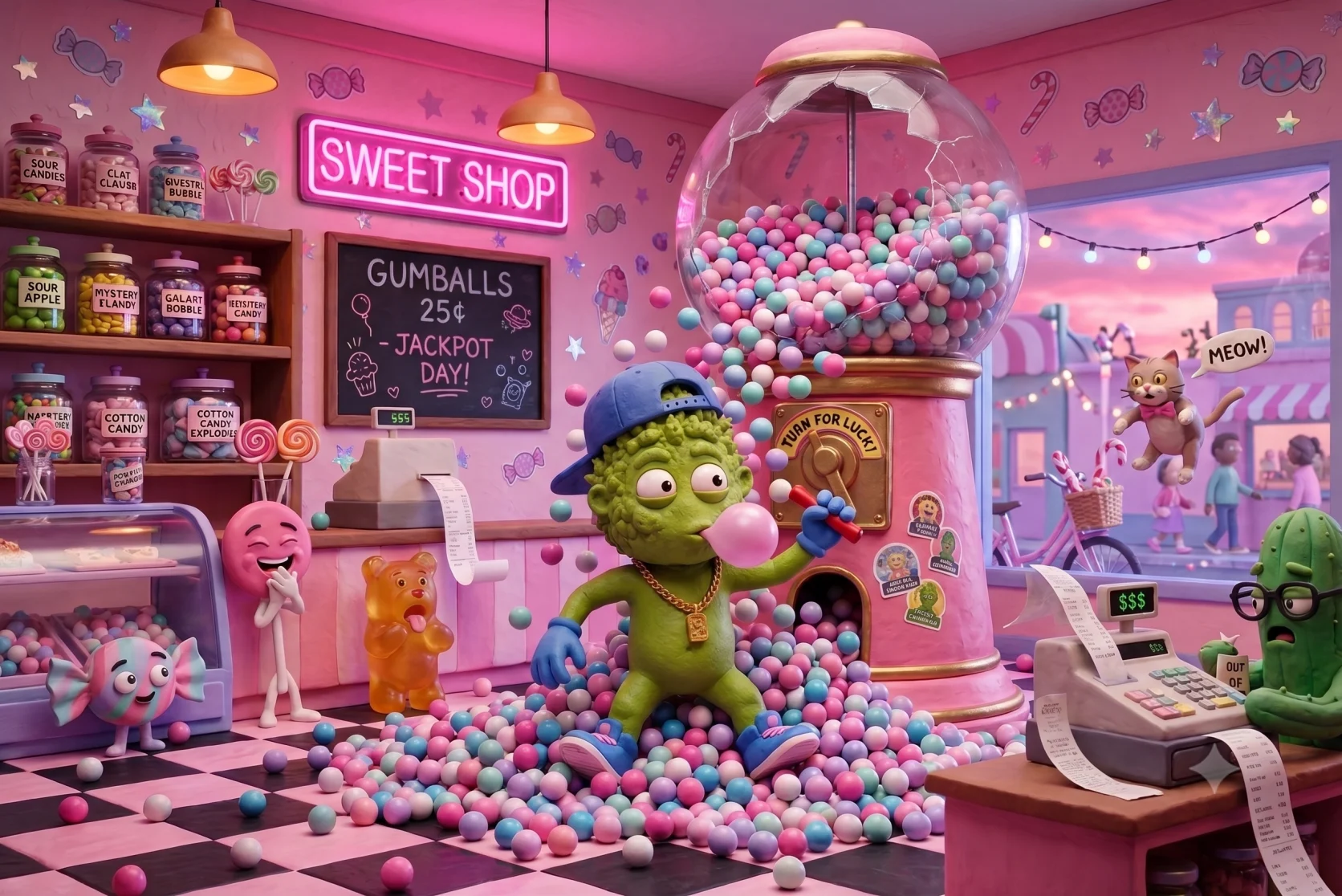 Fleur de CBD Bubblegum : le profil doux et fruité au caractère américain